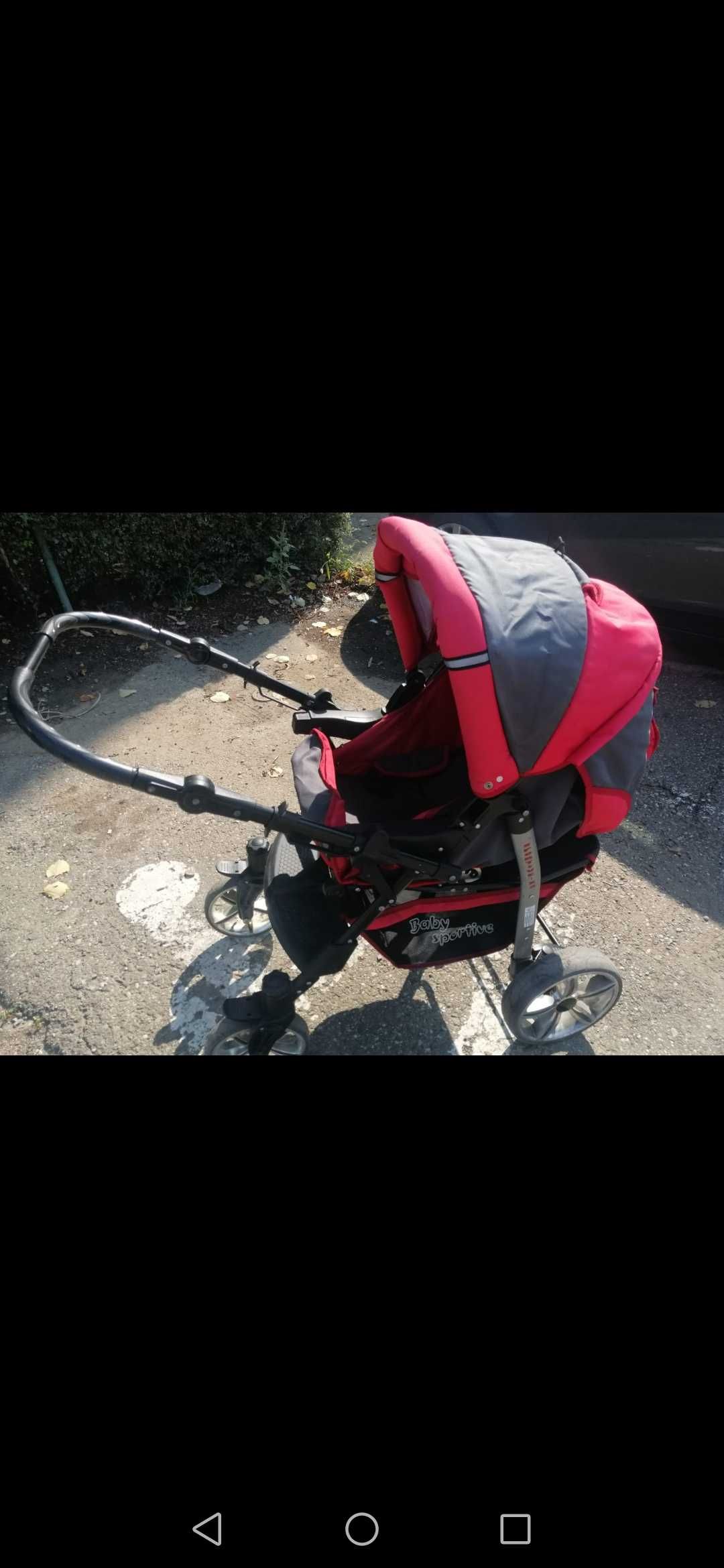 Carucior sport 3 in 1 roti pivotante