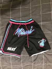 pantaloni scurti miami heat