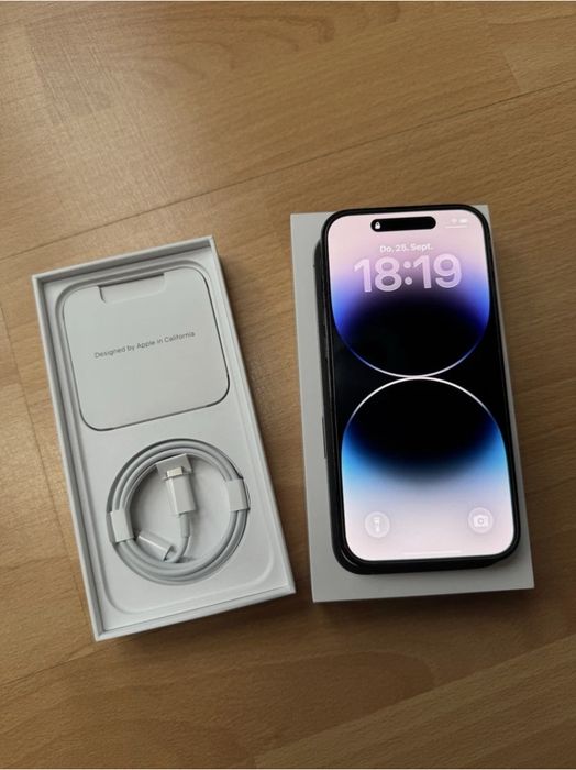 Apple iPhone 14 Pro, 128 GB, 6GB RAM, 5G, Space Black