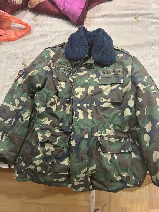 Бушлат военный теплый