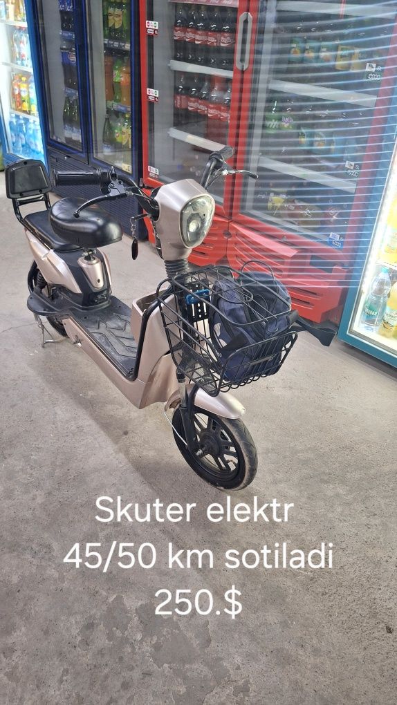 Skuter sotiladi Bu