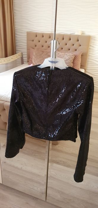 Bluză damă elegantă cu paiete