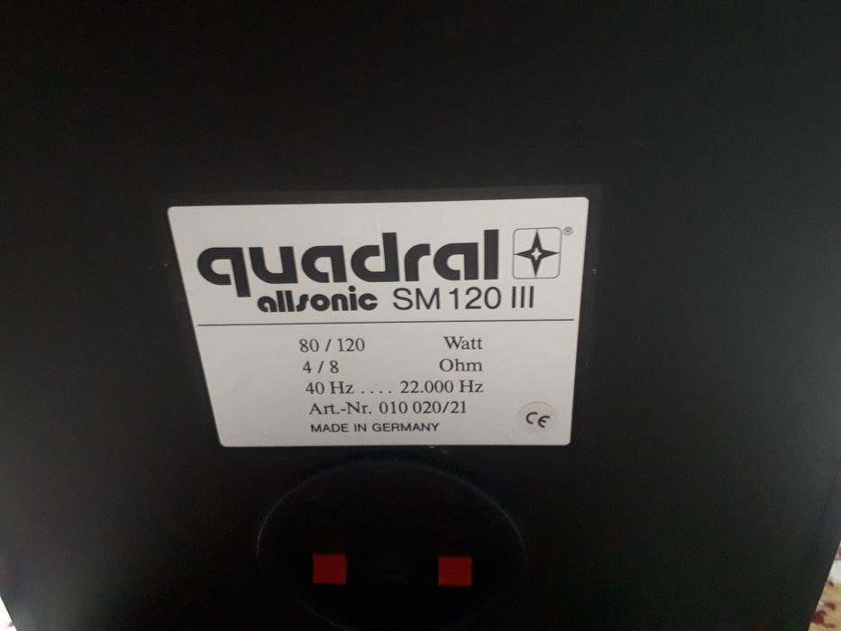 Boxe Quadral bass 20 cm
