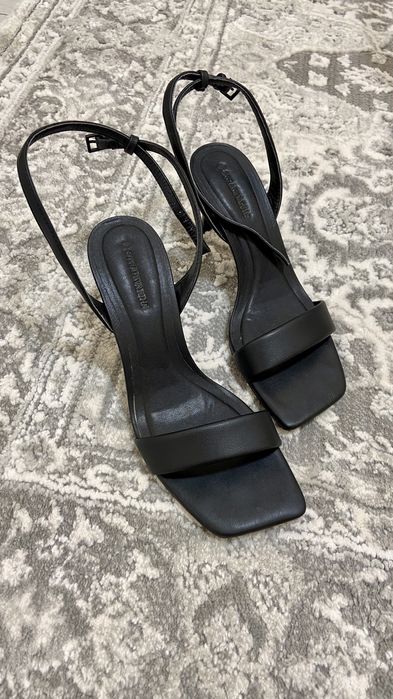 Sandale cu toc Stradivarius (37)