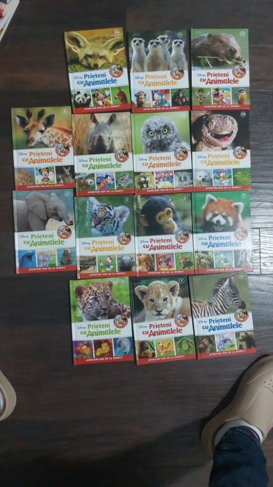 Colecție de cărții Disney Prieteni cu animale