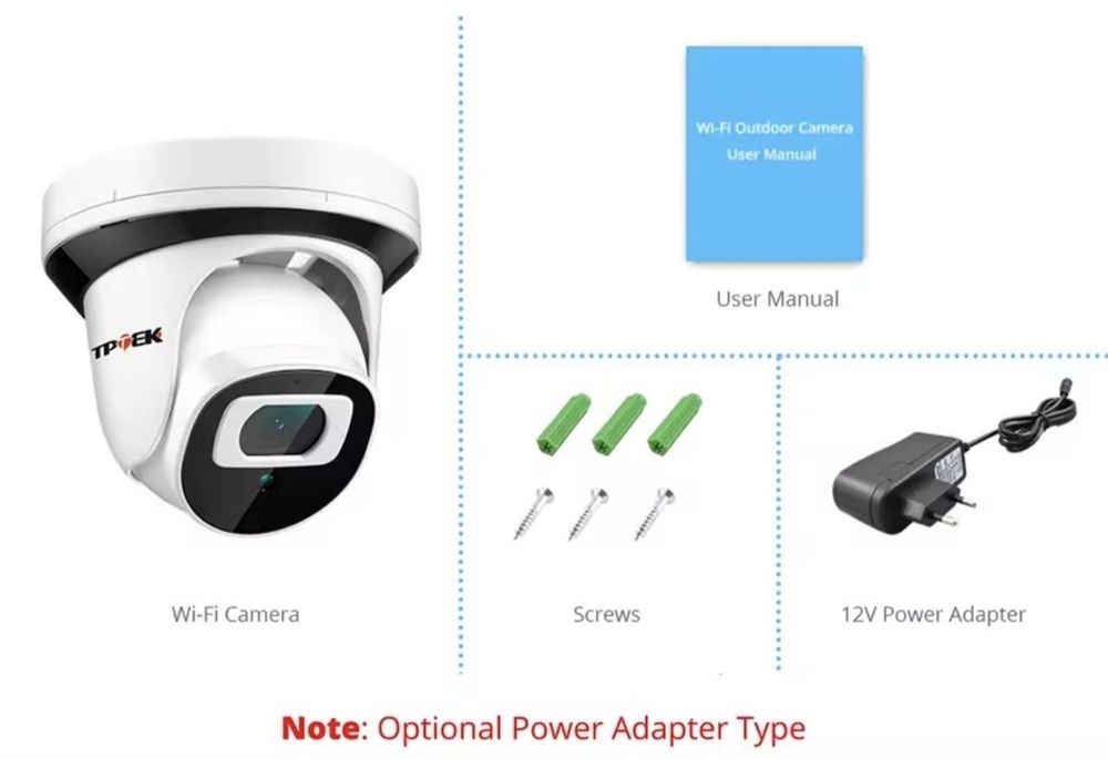 Камера 4MP +64Gb карта памет,  App: CamHi и CamHi Pro
