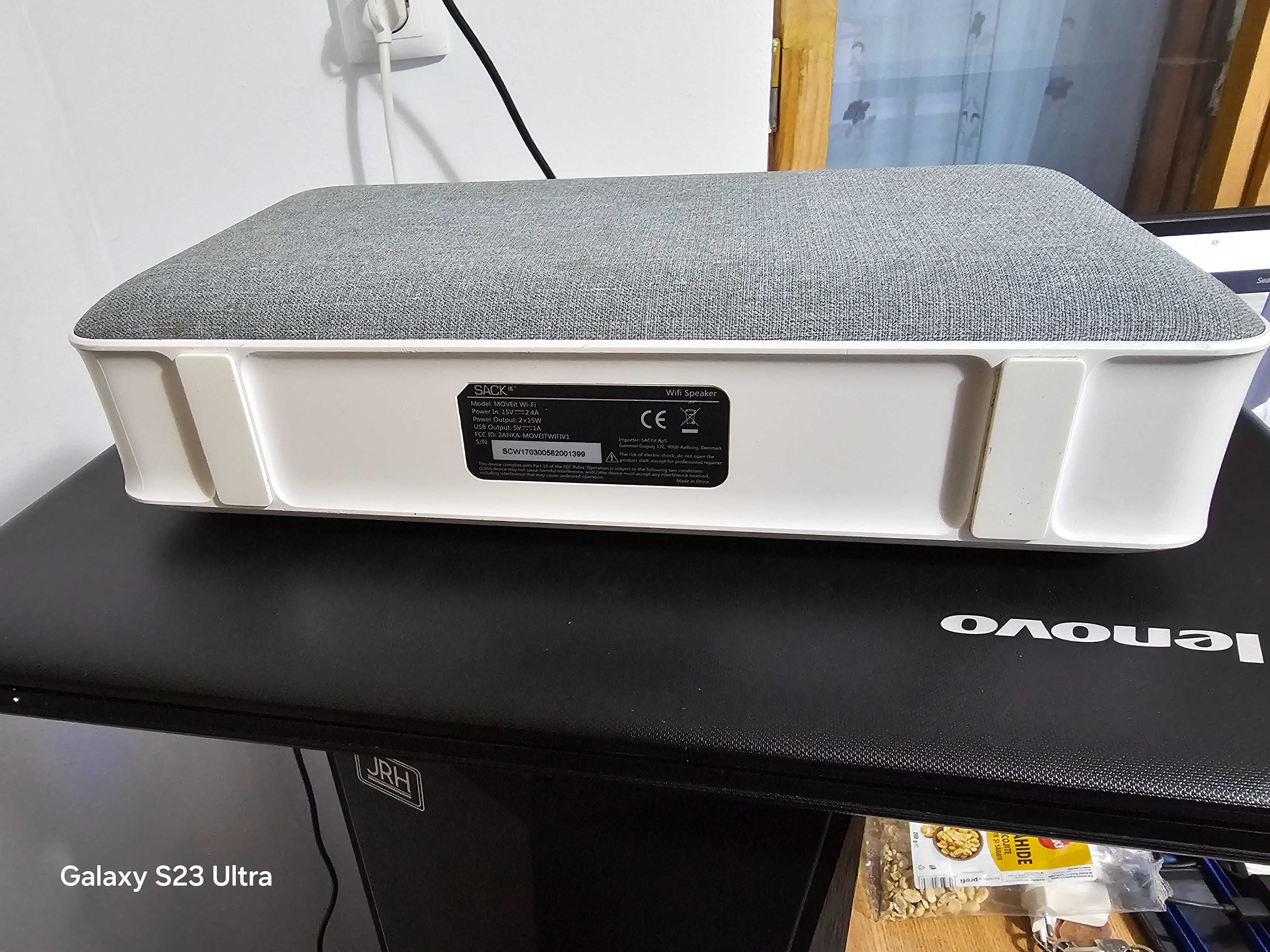 Boxa portabila SACKit MOVEit Bluetooth, stare perfecta