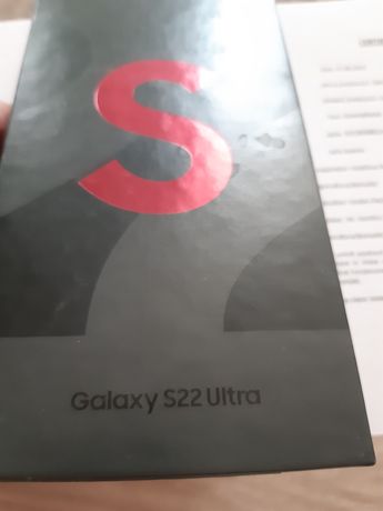 Samsung s22 ultra 128gb burgundy nou cu garantie