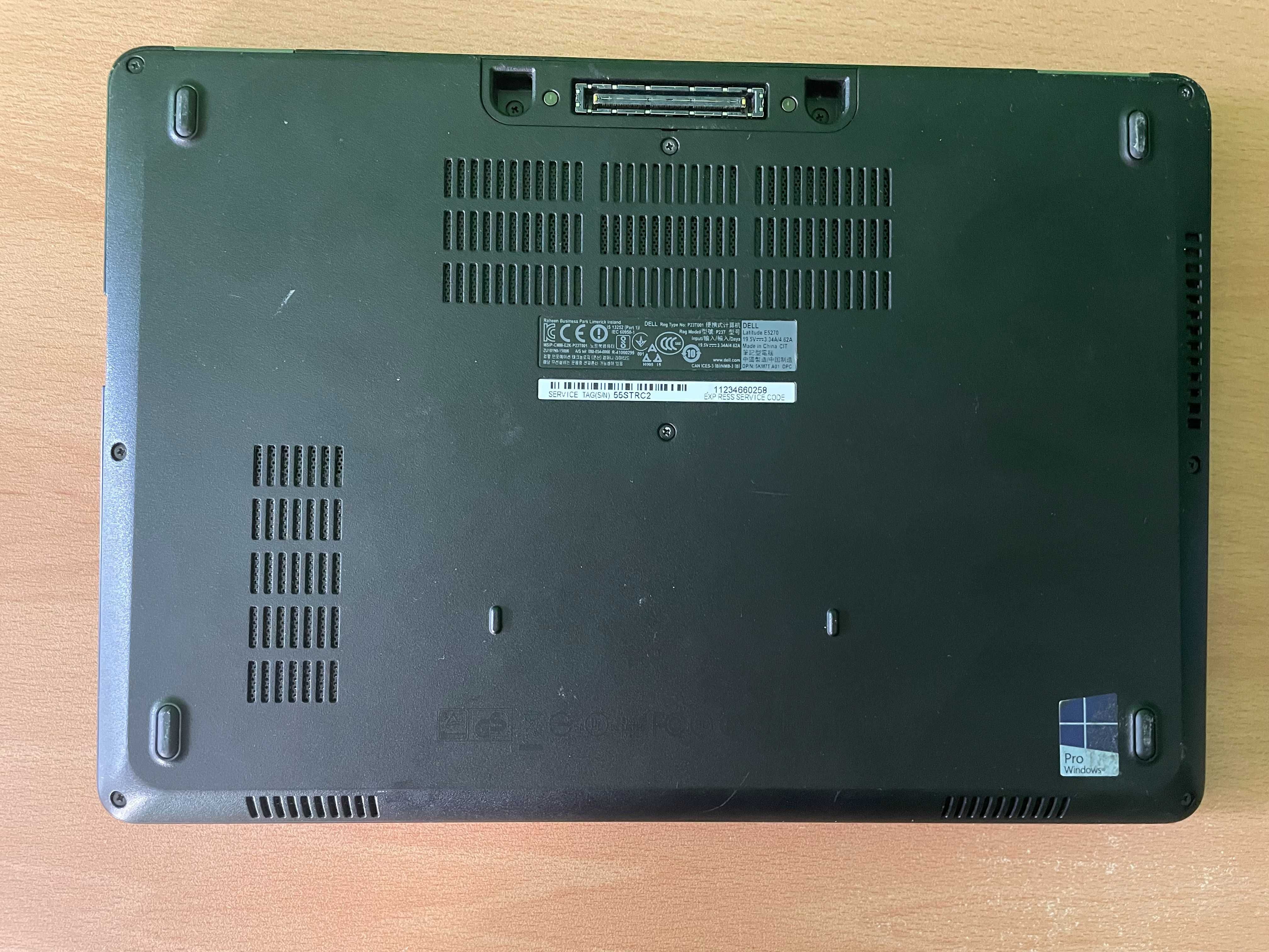 Dell Latitude E5270 - 16GB RAM, i5-6300u, 128GB SSD, 12.5'' HD