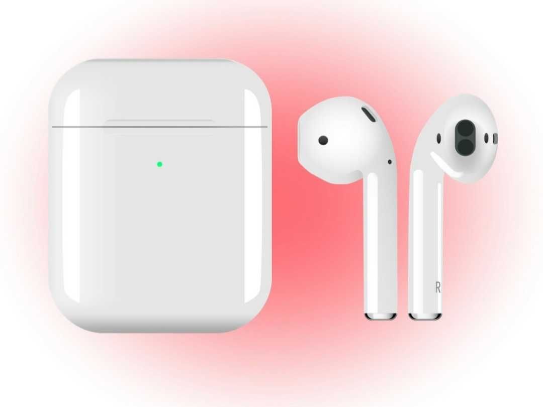 Наушники AirPods 2  1:1 Беспроводные Наушники!!!