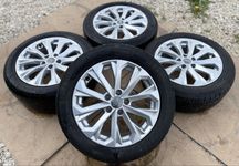 Jante Roti vara Audi 17 A4 B9 B8 225/50R17 Continental DOT2020