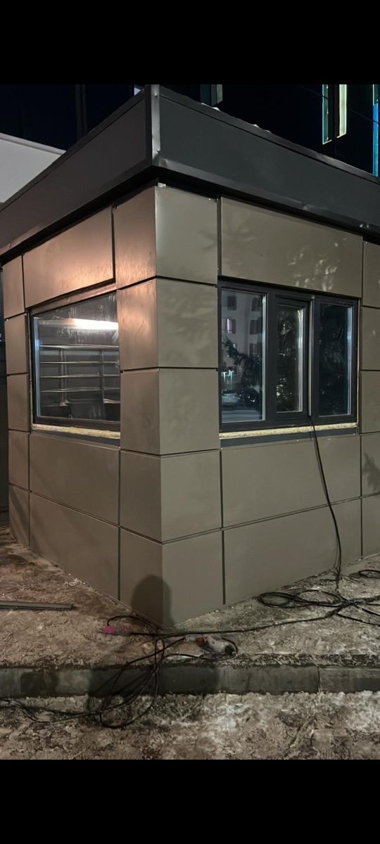 Изготовление и монтаж модульных павильонов, киосков, бытовок