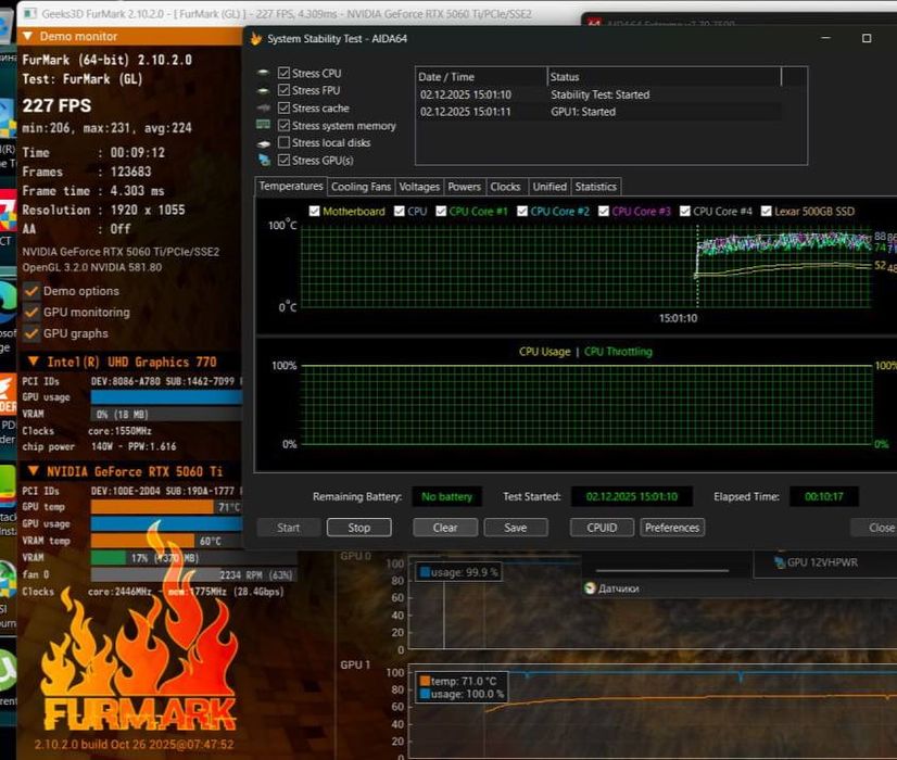 Zotac RTX 5060ti 8gb
