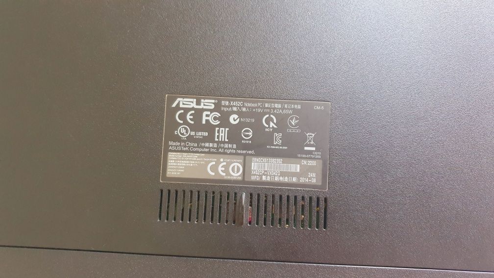 Laptop Asus  128Gb ssd sau schimb cu pc