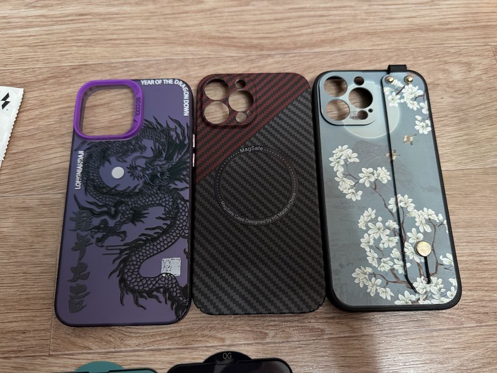 Чехлы и стекла для iphone 13PM-14PM