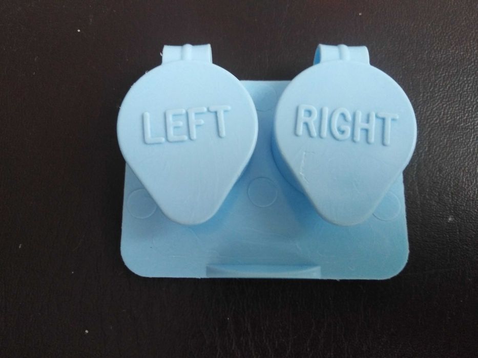 Cutie Pentru Depozitare Lentile De Contact De Culoare Albastru