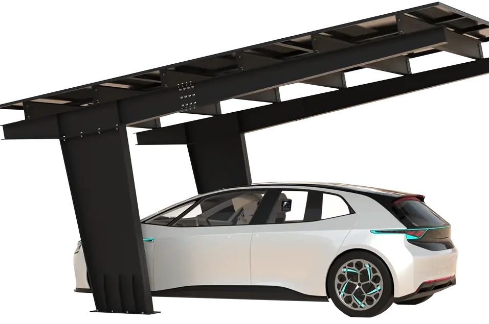 Carport fotovoltaic garaje