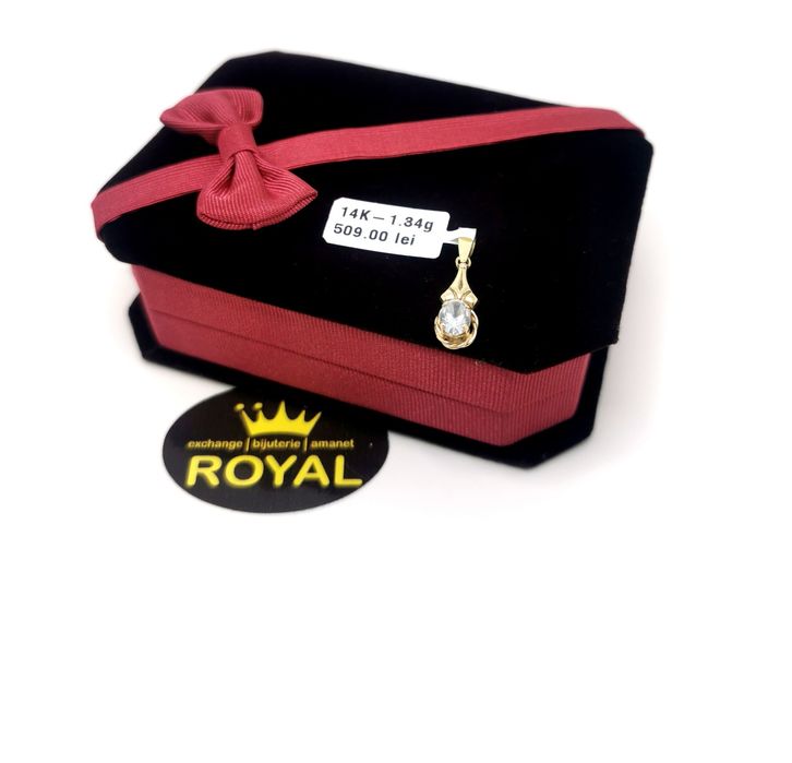 Bijuteria Royal pandantiv din aur 14k 1.34 gr