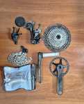 Grupset Shimano XTR 9100 , pedalier Race Face Next R Carbon 1x12
