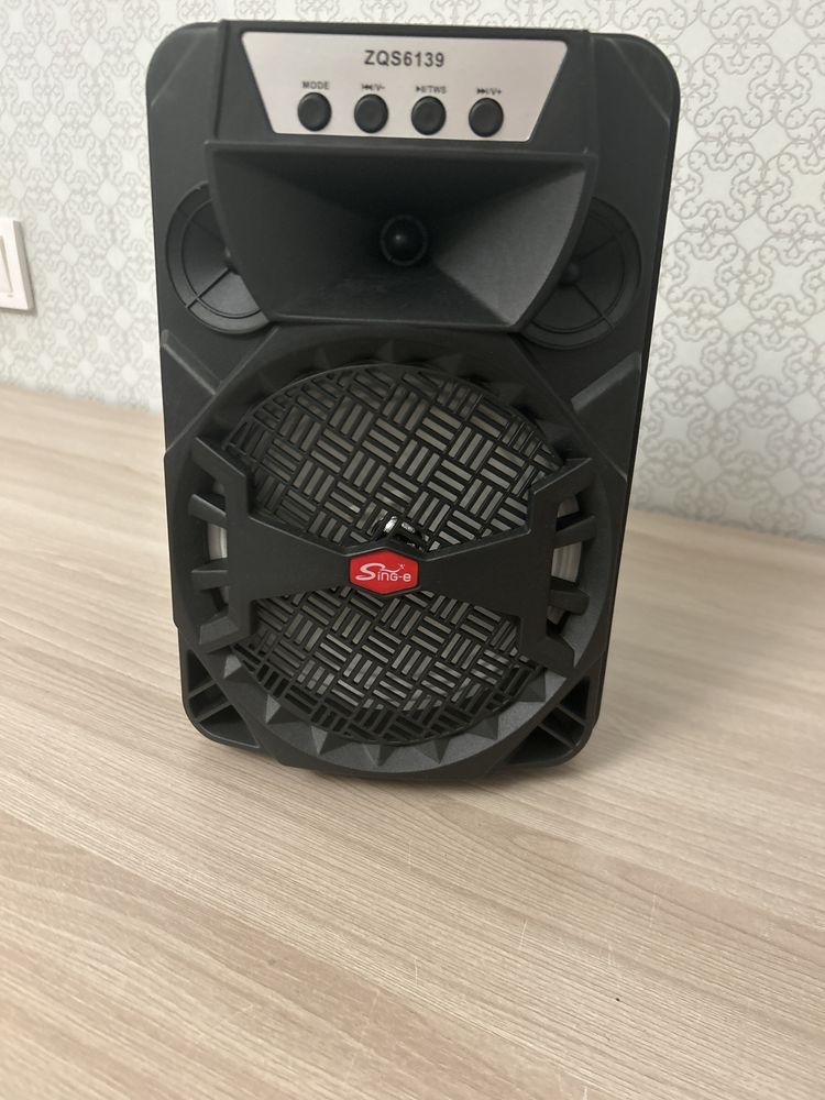 Колонка с микрофоном