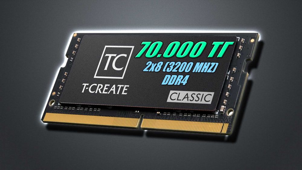 Оперативная Память T-Create (Для Ноутбука) 2x8 (3200 MHZ) DDR4.