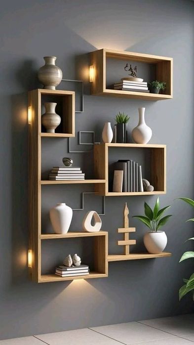 Креативные полочки и другие изделия из дерева для Вашего дома