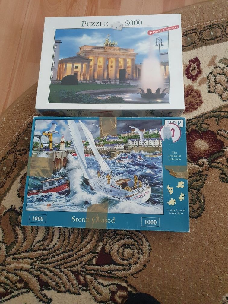 Puzzle 1000 piese si 2000 piese