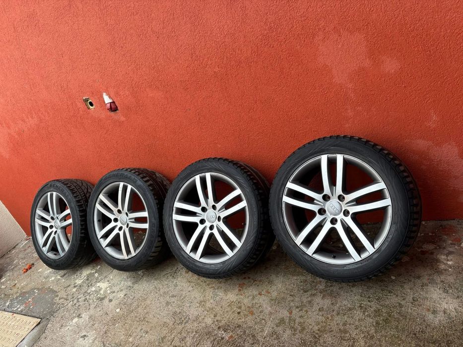 Джанти с гуми от Ауди Q7  275/45/20