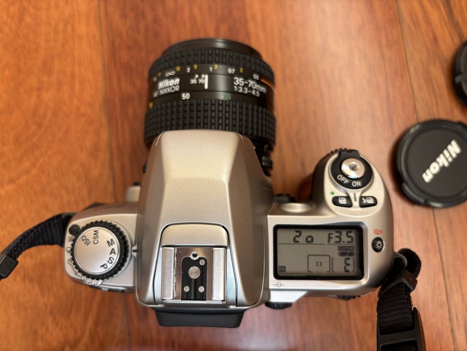 Nikon F80 + AF Nikkor 35-70 + 50/1.8