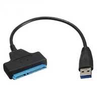 Cablu adaptor SATA la USB 3.0 pt hdd ssd laptop 2.5 inch