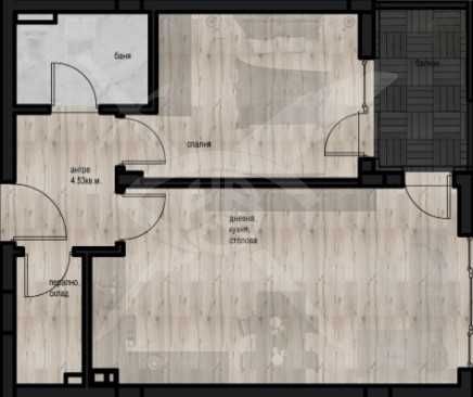 Двустаен апартамент в кв.Кючук Париж 361-12213