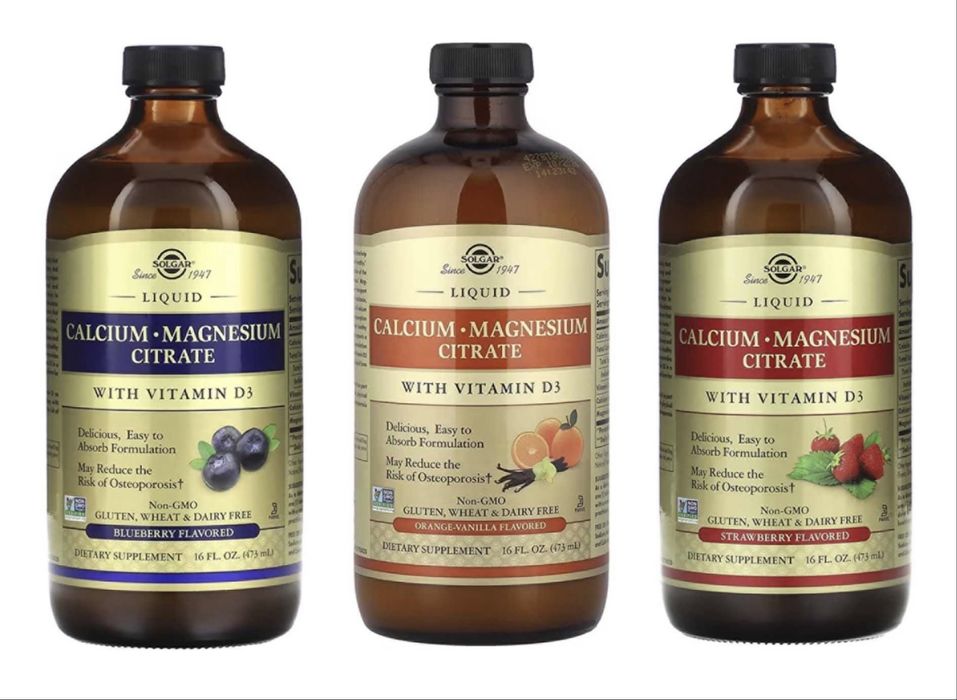 Solgar calcium magnesium citrate