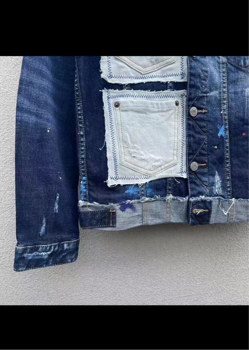 Geaca blugi dsq d2 Dsq-ared caliatte PREMIUM