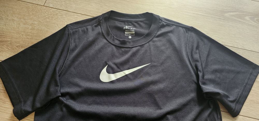 Tricou negru Nike Dri-Fit original, dama, nou, mărimea L