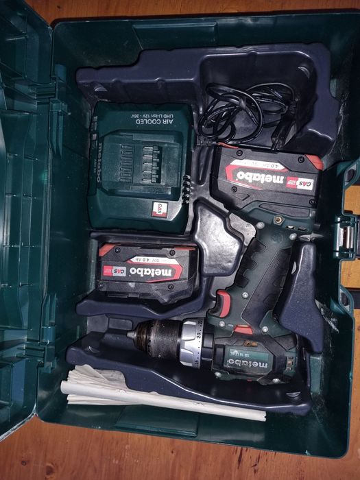 Filetanta metabo sb 18 lt bl set 2 baterii cutie si incarcator