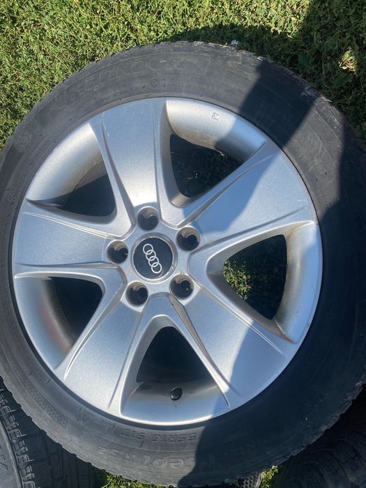 Vând jante originale Skoda R16 5x112 !!