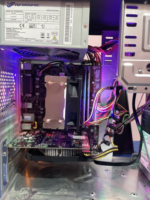 Компьютер на core i5-4570 Gtx1050 Озу16GB комплект, готовый