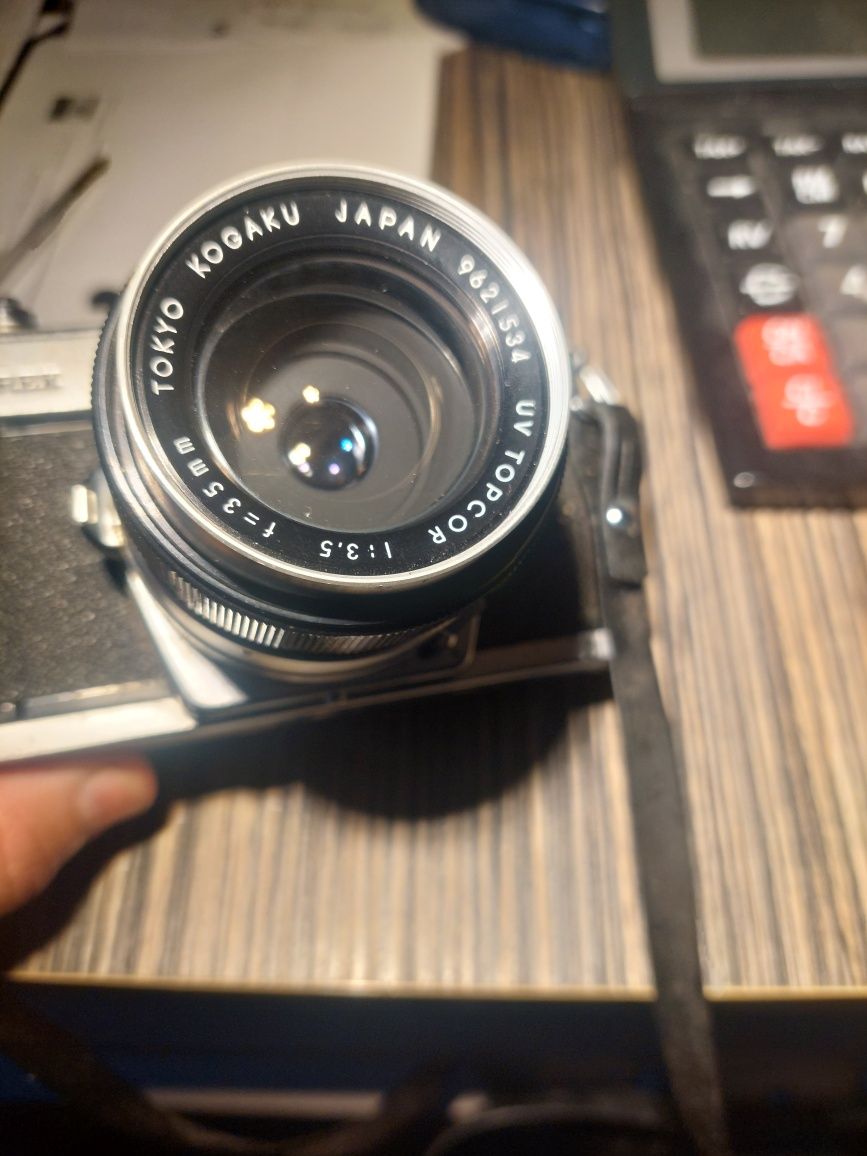 Aparat foto unirex topcon ,obiectiv kogaku japan