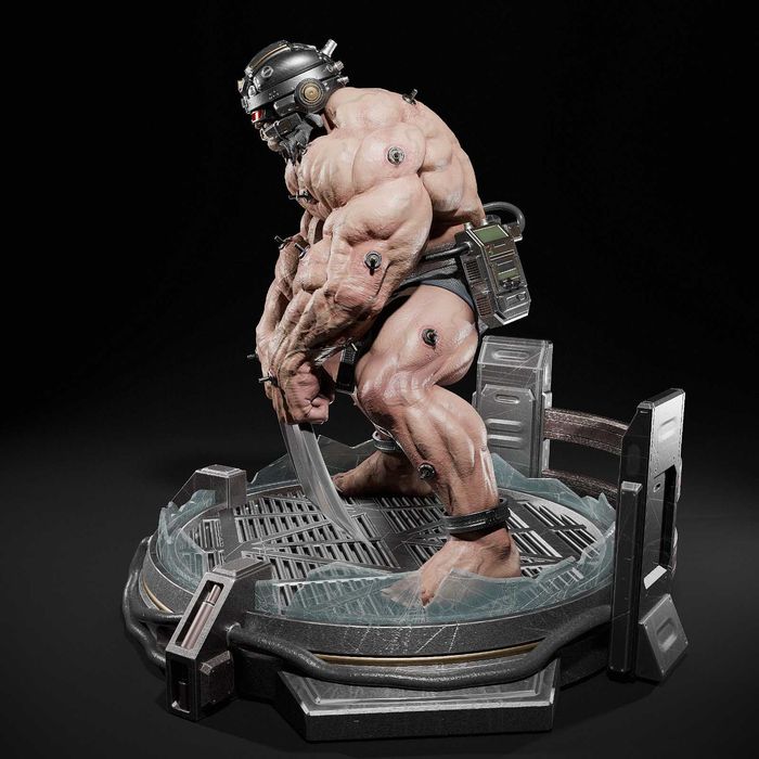 Figurina 3D din Rășină - Wolverine Weapon X