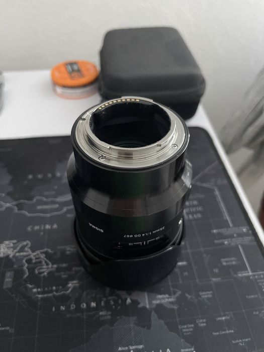 Obiectiv Sigma art 35mm F1.4 sony FE + filtre K&F (ND si CPL)
