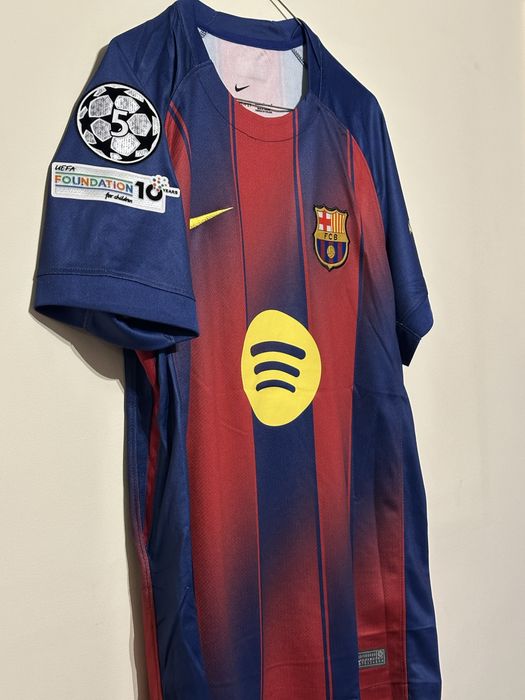 Тениска на FC Barcelona с името на Lamine Yamal - НОВА!