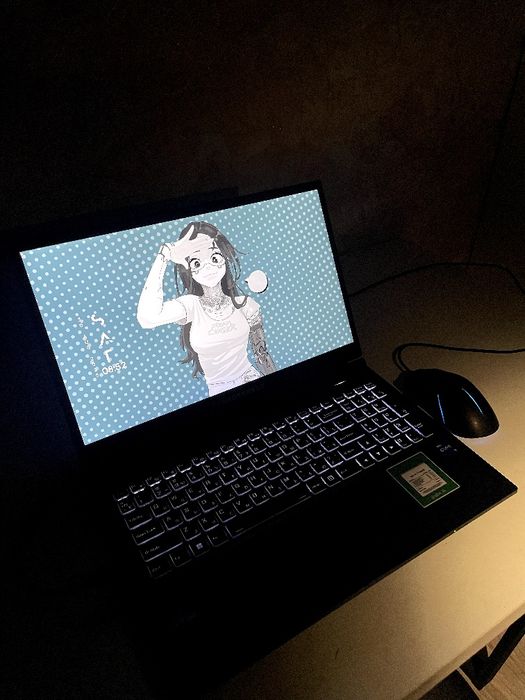 Игровой ноутбук thanderobot + микрофон maono pd200x