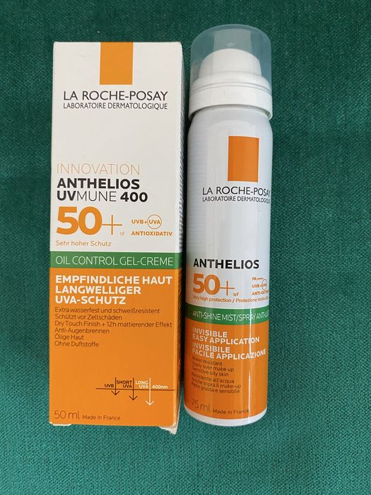 Creme soare La Roche-Posay Invisible Fluid SPF 50 SPF30 50ml