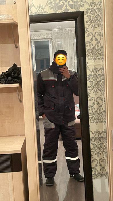 Робочая зимняя форма, очень теплная новая.