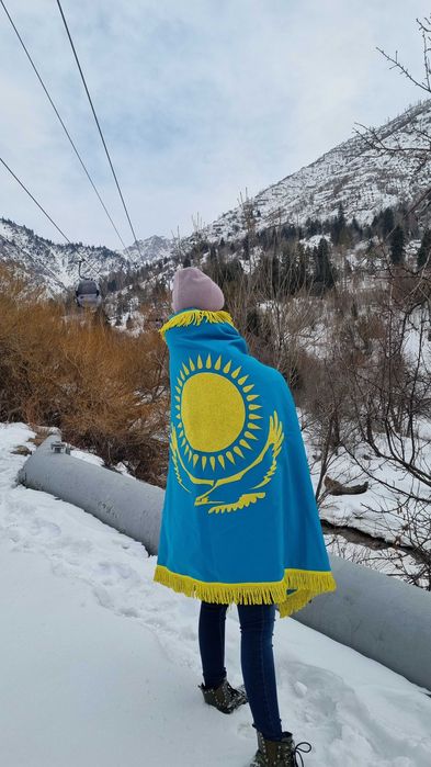 Флаг тамбурная ВЫШИВКА