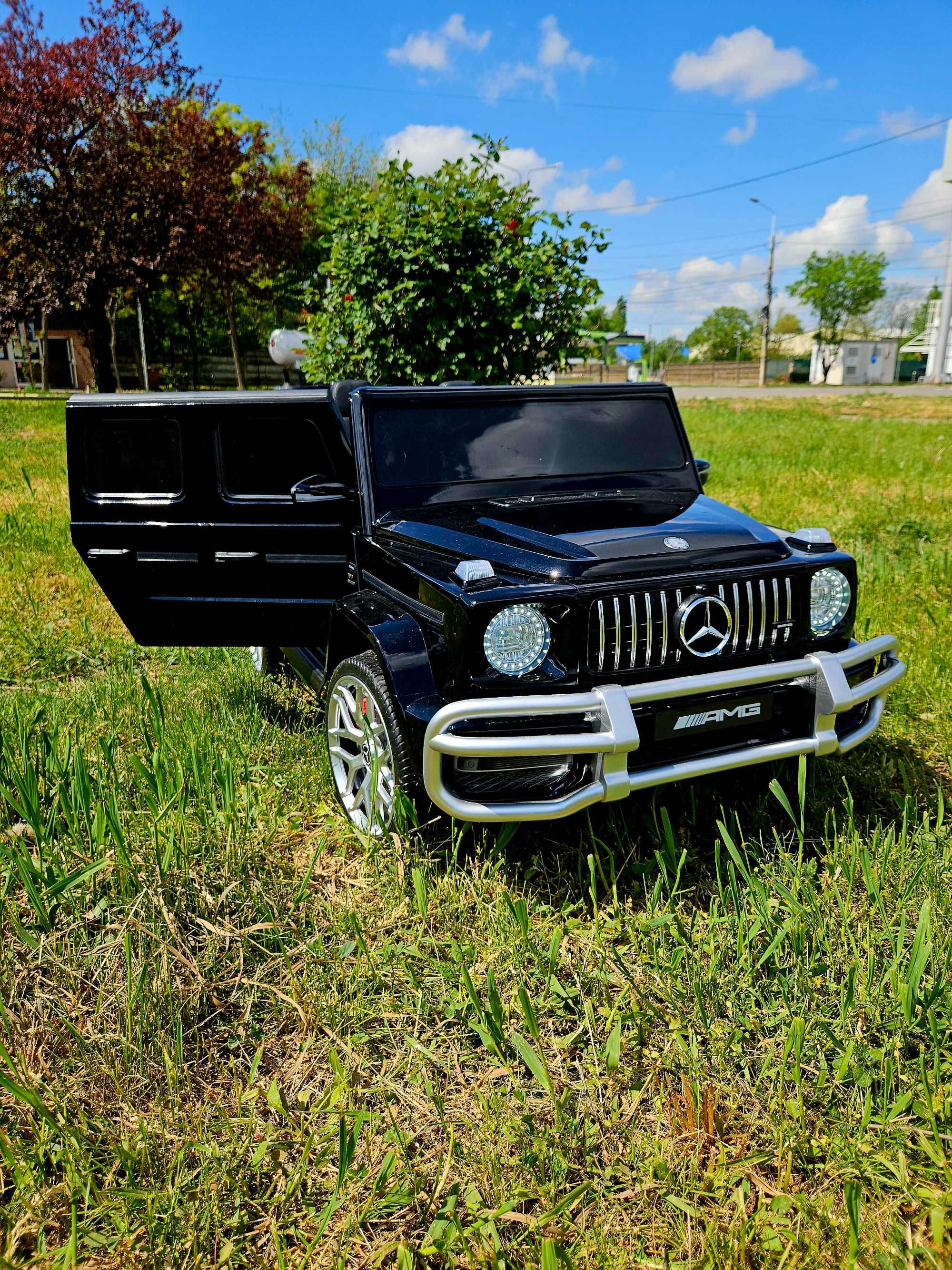 Masinuta Electrica Copii 2-8 Ani Mercedes G63 XXL 2 Loc, 4x4 Roti Moi