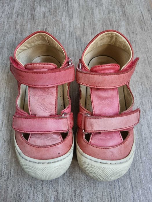 Sandale Naturino 25, stare de joaca joaca, rosii unisex