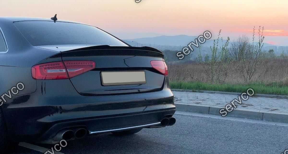 Eleron spoiler cap Audi A4 S4 B8 Facelift 2012-2014 v3