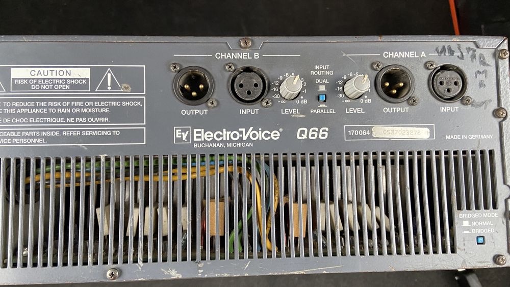 Amplificator/ Putere EV Q66