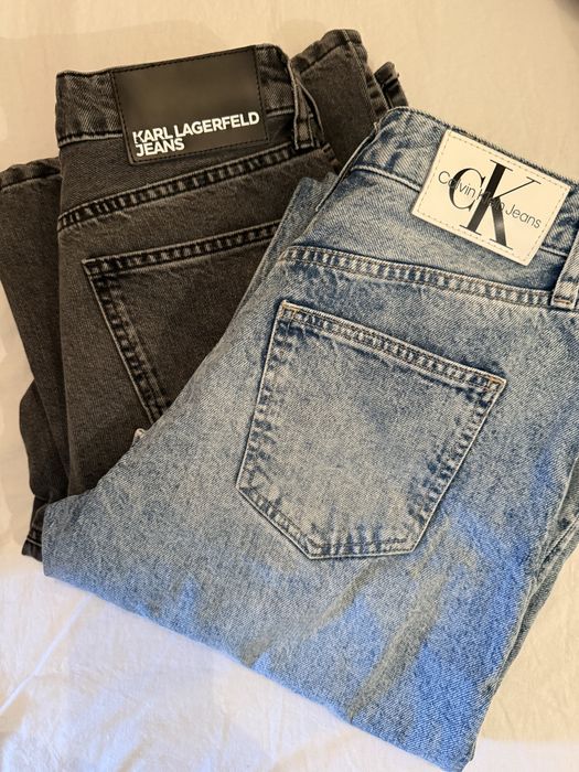 Дънки Lagerfeld и Calvin Klein 26W